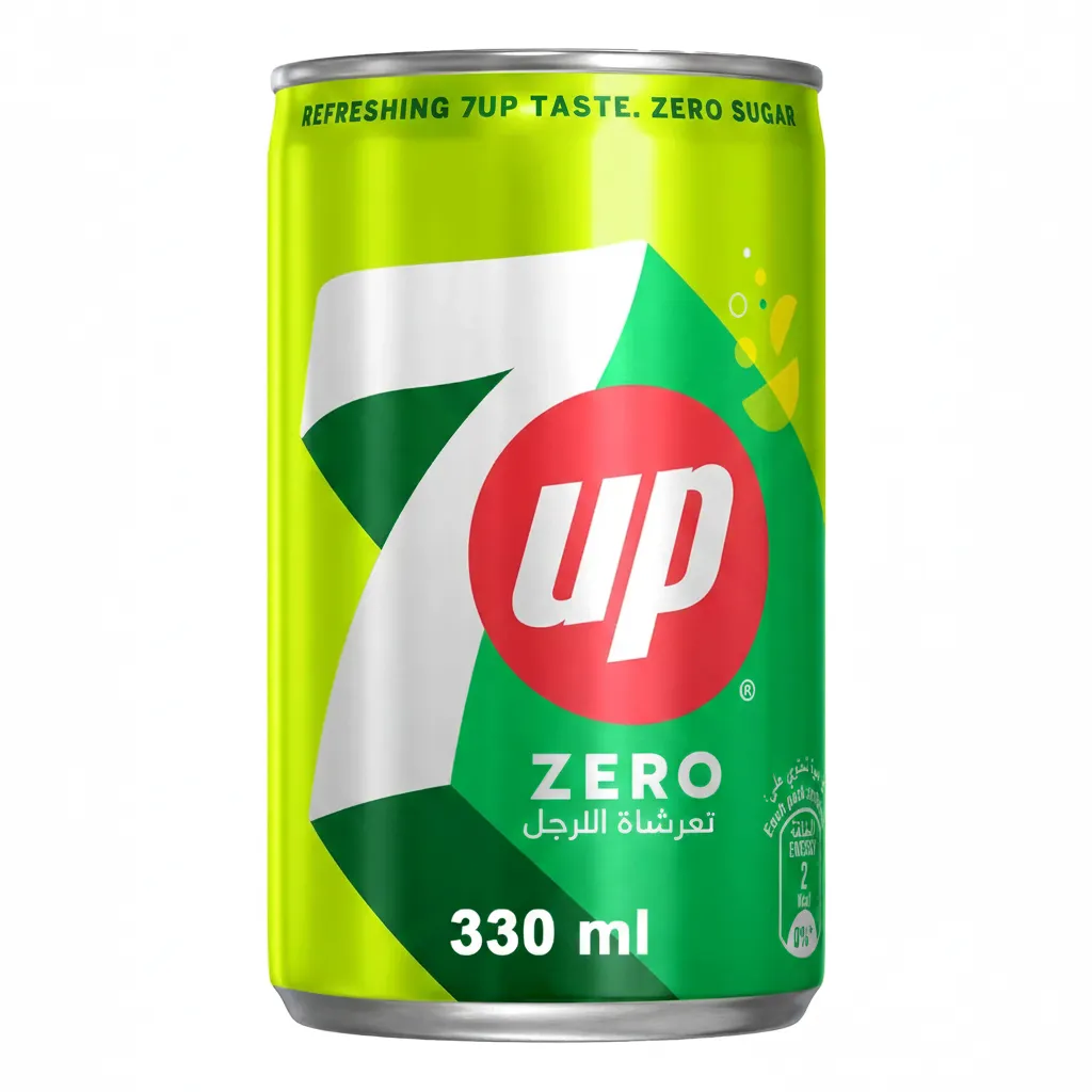 7UP LEMON DRINK ZERO 330ML 1 7UP LEMON DRINK ZERO 330ML