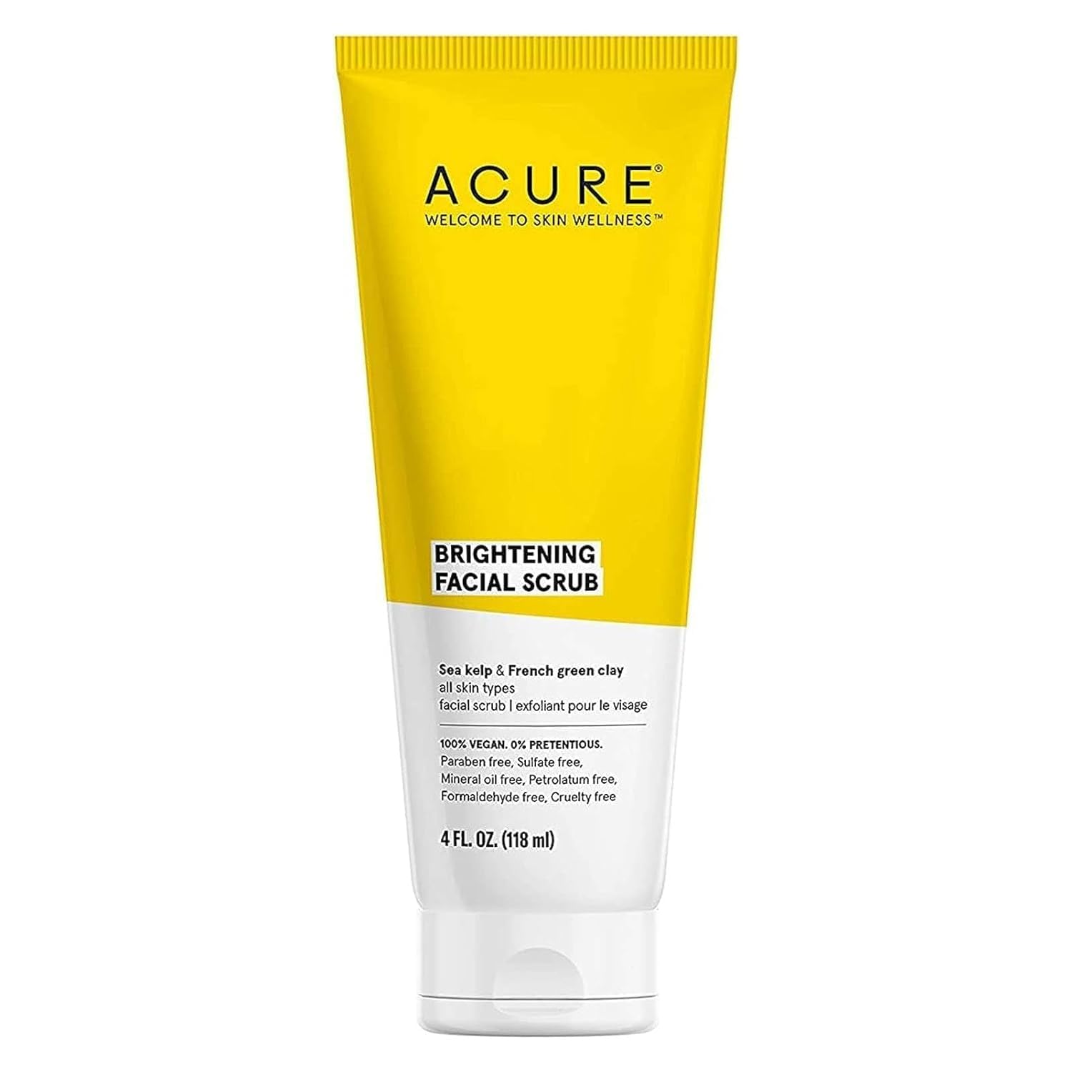 ACURE BRIGHTENING FACIAL SCRUB 118ML