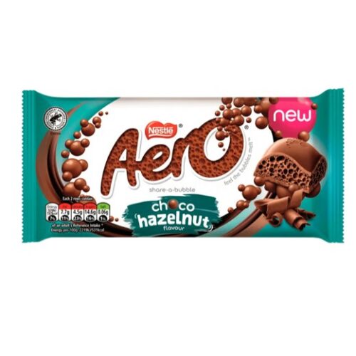 AERO BUBBLES MELT CHOCO HAZELNUT FLVR 90G