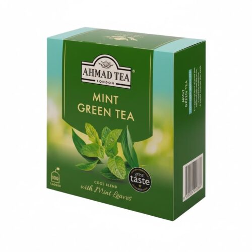 AHMAD TEA GREEN TEA MINT 100S 200G