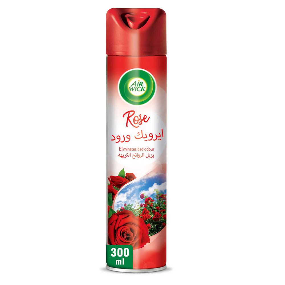 AIRWICK AIR FRESHNER ROSE 300ML