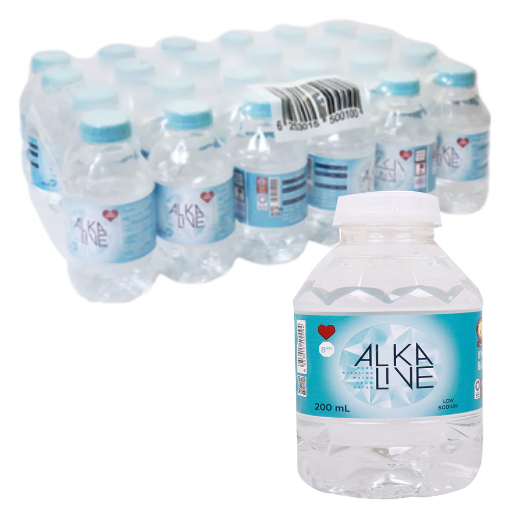 ALKALIVE NATURAL WATER 200ML X 24