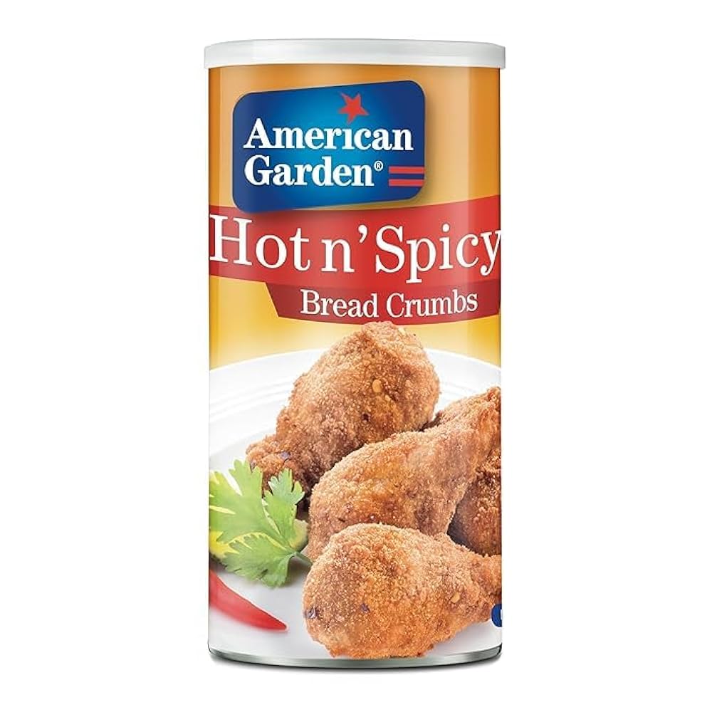 AMERICAN GARDEN BREAD CRUMBS HOT & SPICY 425G