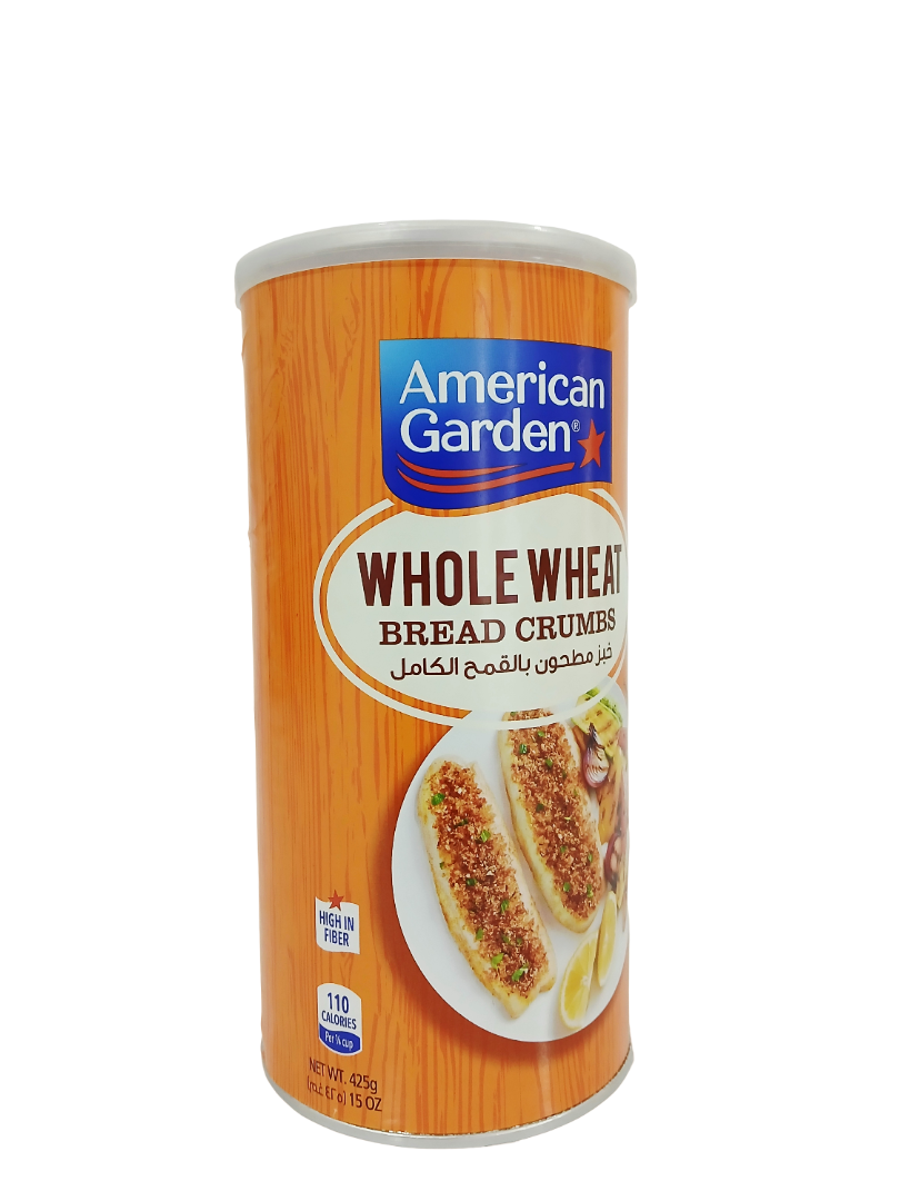 AMERICAN GARDEN BREAD CRUMBS WHOLE WHEAT 425G