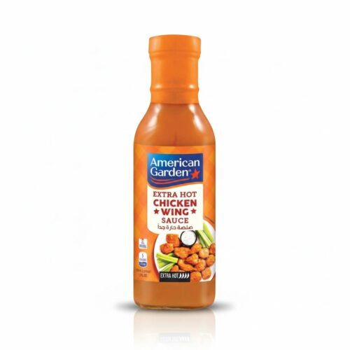 AMERICAN GARDEN CHICKEN WING SAUCE EXTRA HOT 355ML