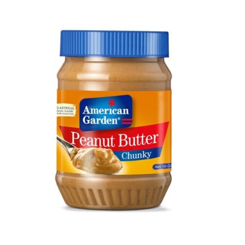 AMERICAN GARDEN PEANUT BUTTER CHUNKY 340G