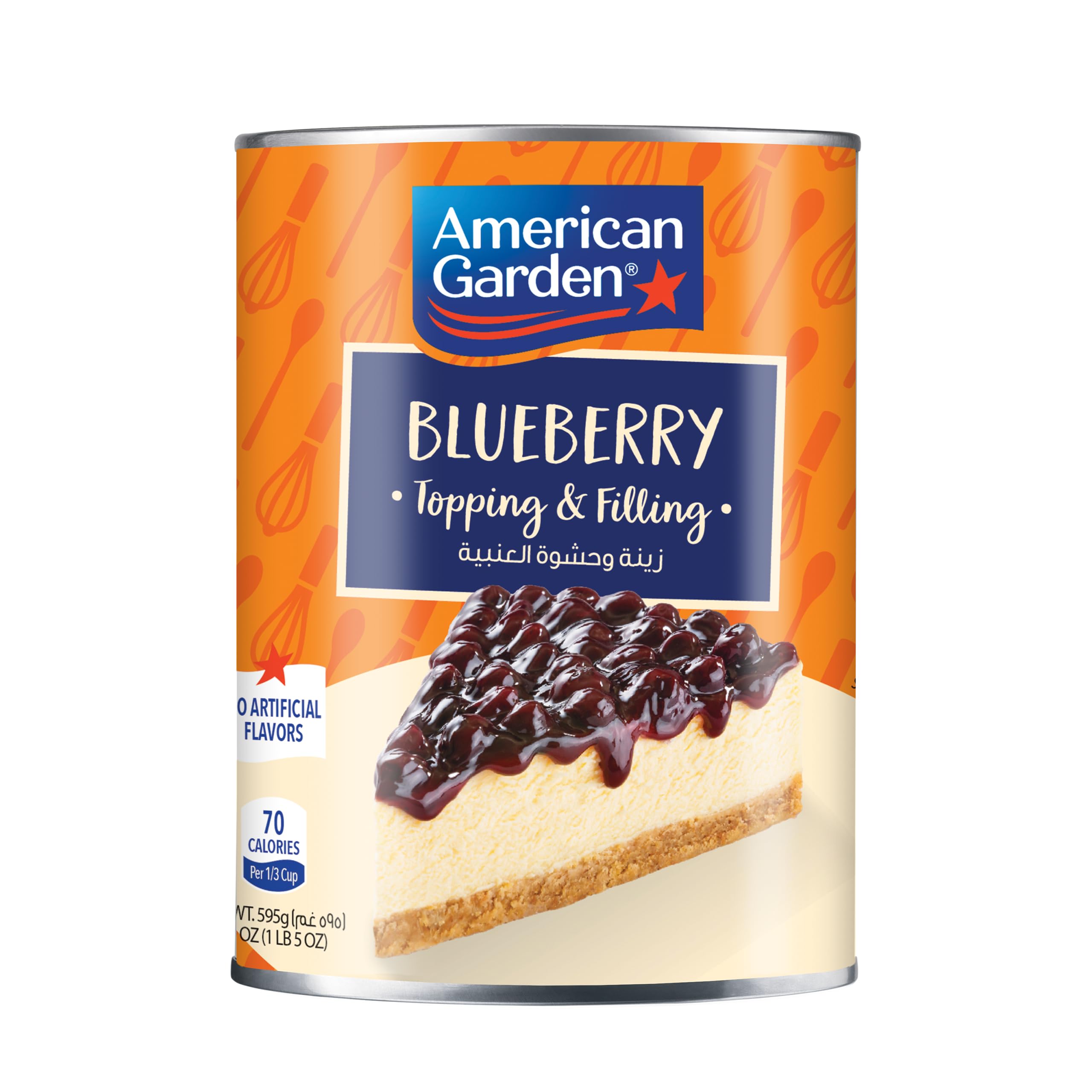AMERICAN GARDEN PIE FILLING BLUEBERRY 595G PRICE OFF