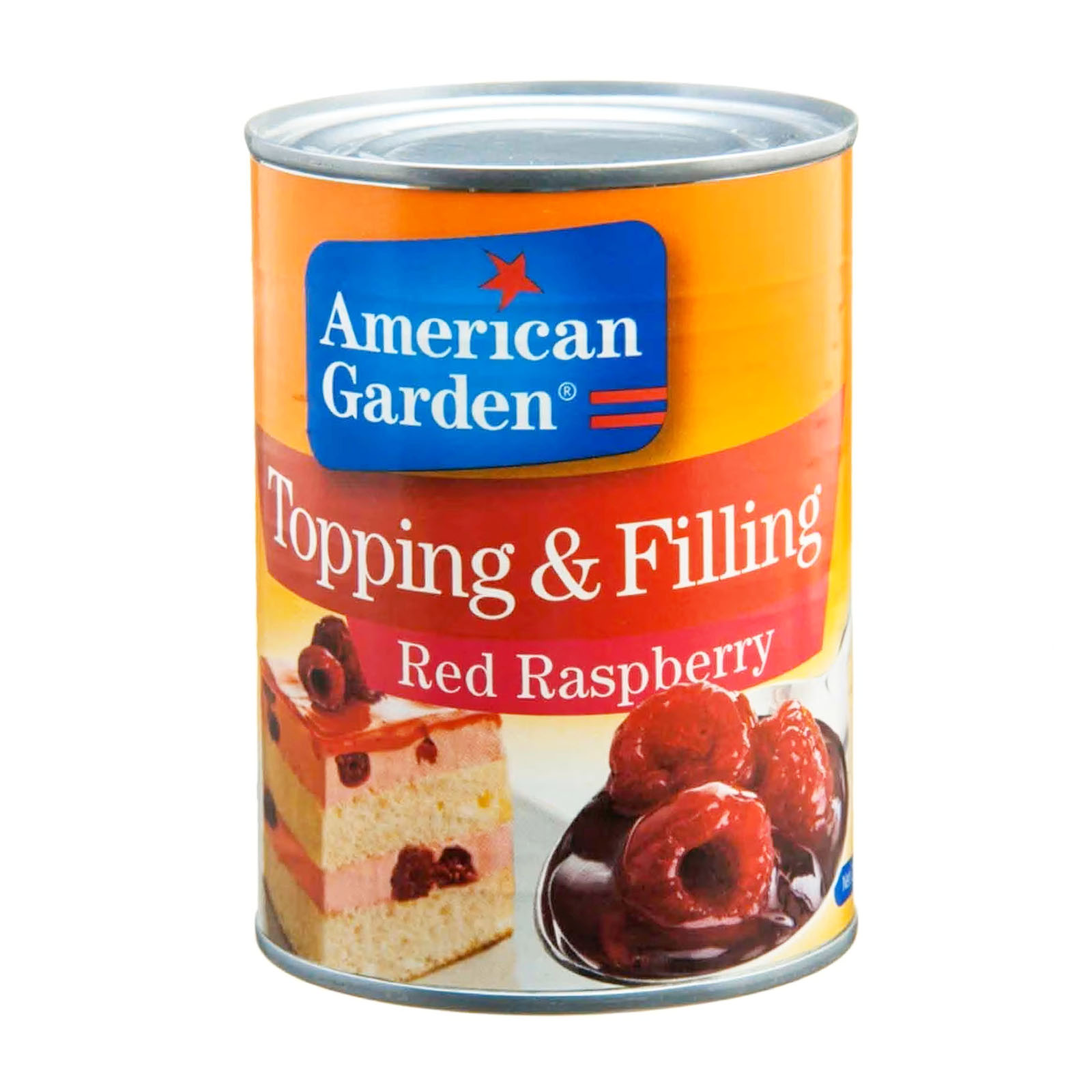 AMERICAN GARDEN PIE FILLING RASPBERRY 595G PRICE OFF