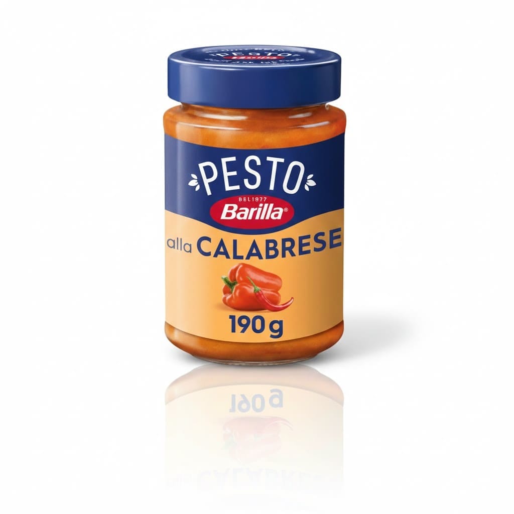 BARILLA PESTO CALABRESE SAUCE 190G BARILLA PESTO CALABRESE SAUCE 190G