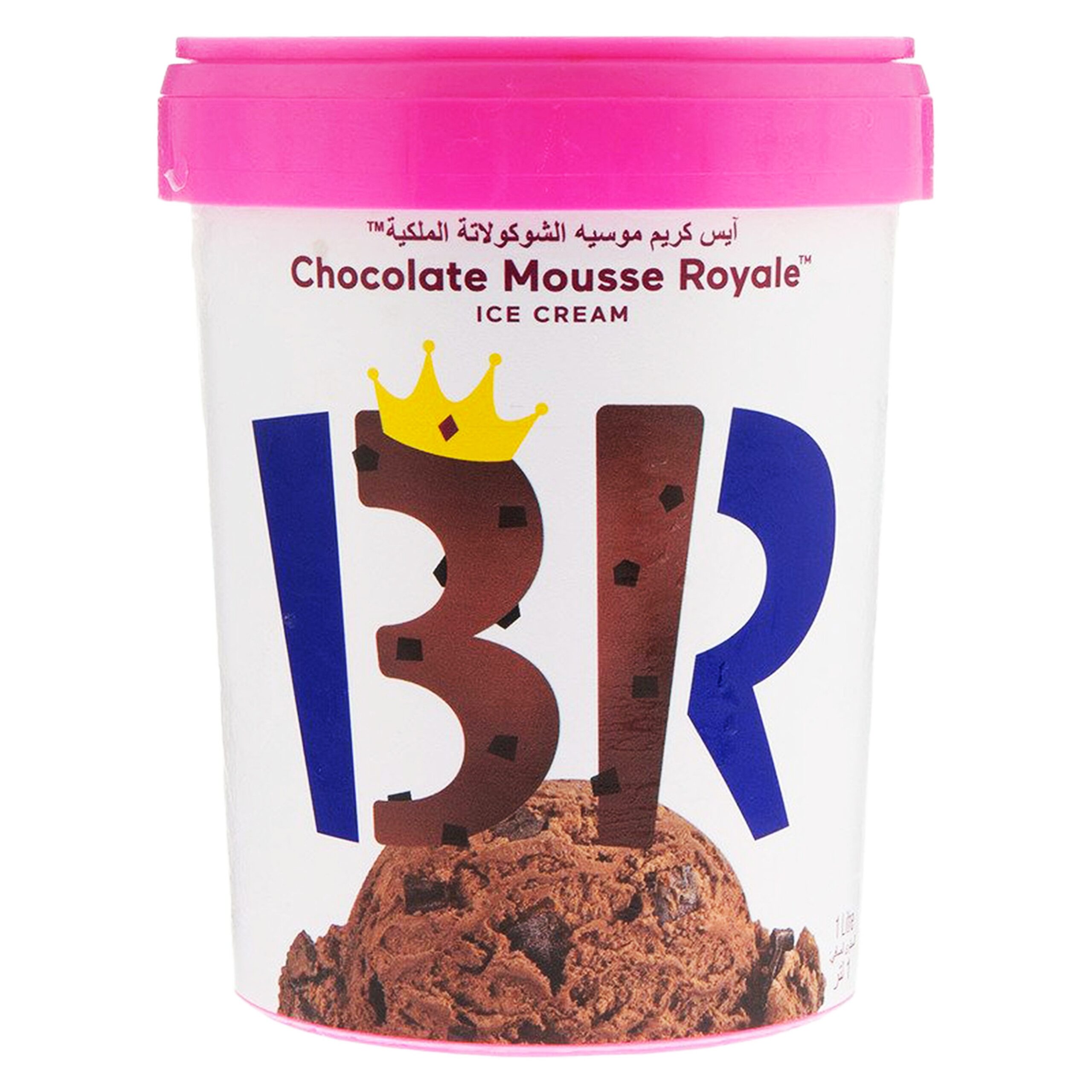 BASKIN ROBBINS CHOCO MOUSSE ROYALE ICE CREAM 1L