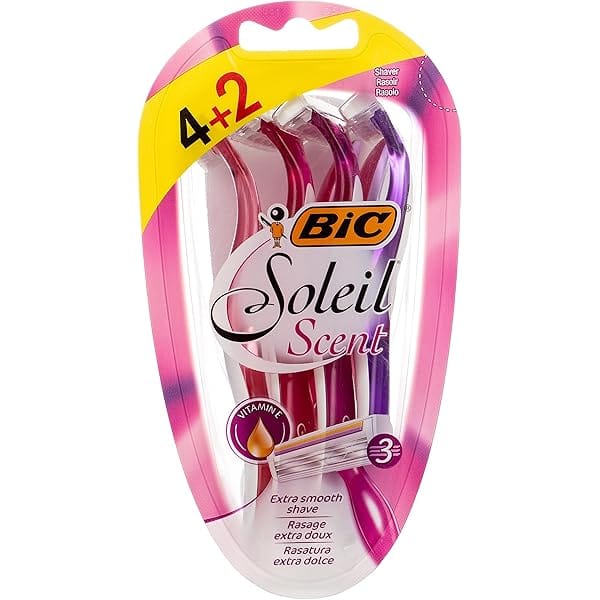 BIC FEMALE SHAVERS SOLEIL SCENT 6PCS BIC FEMALE SHAVERS SOLEIL SCENT 6PCS