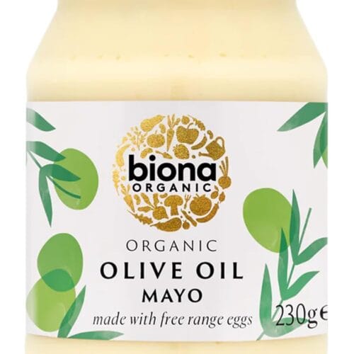 BIONA ORGANIC OLIVE OIL MAYONNAISE 230G
