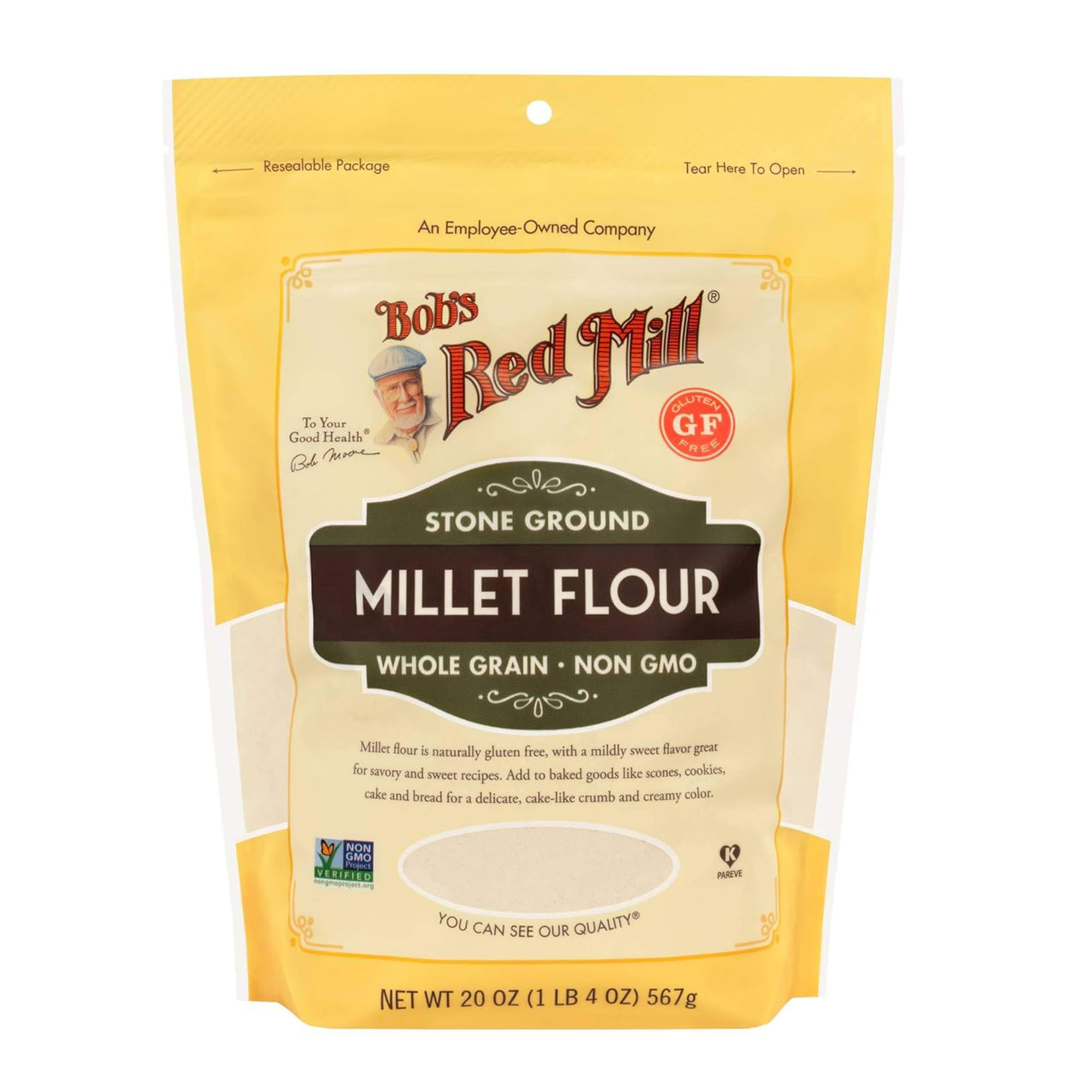 BOBS REDMILL MILLET FLOUR 567G
