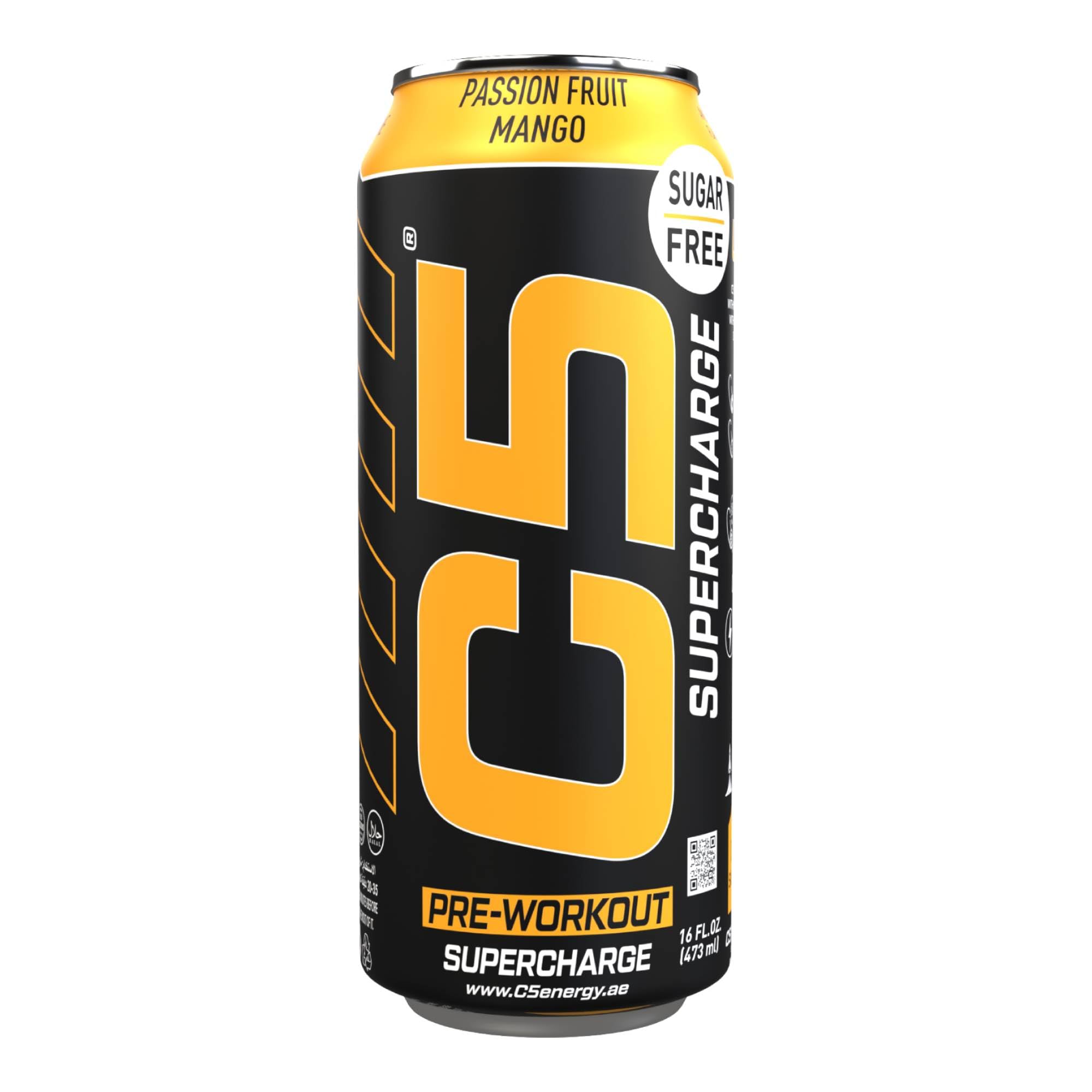 C5 ENERGY DRINK PASSION FRUIT MANGO 473ML