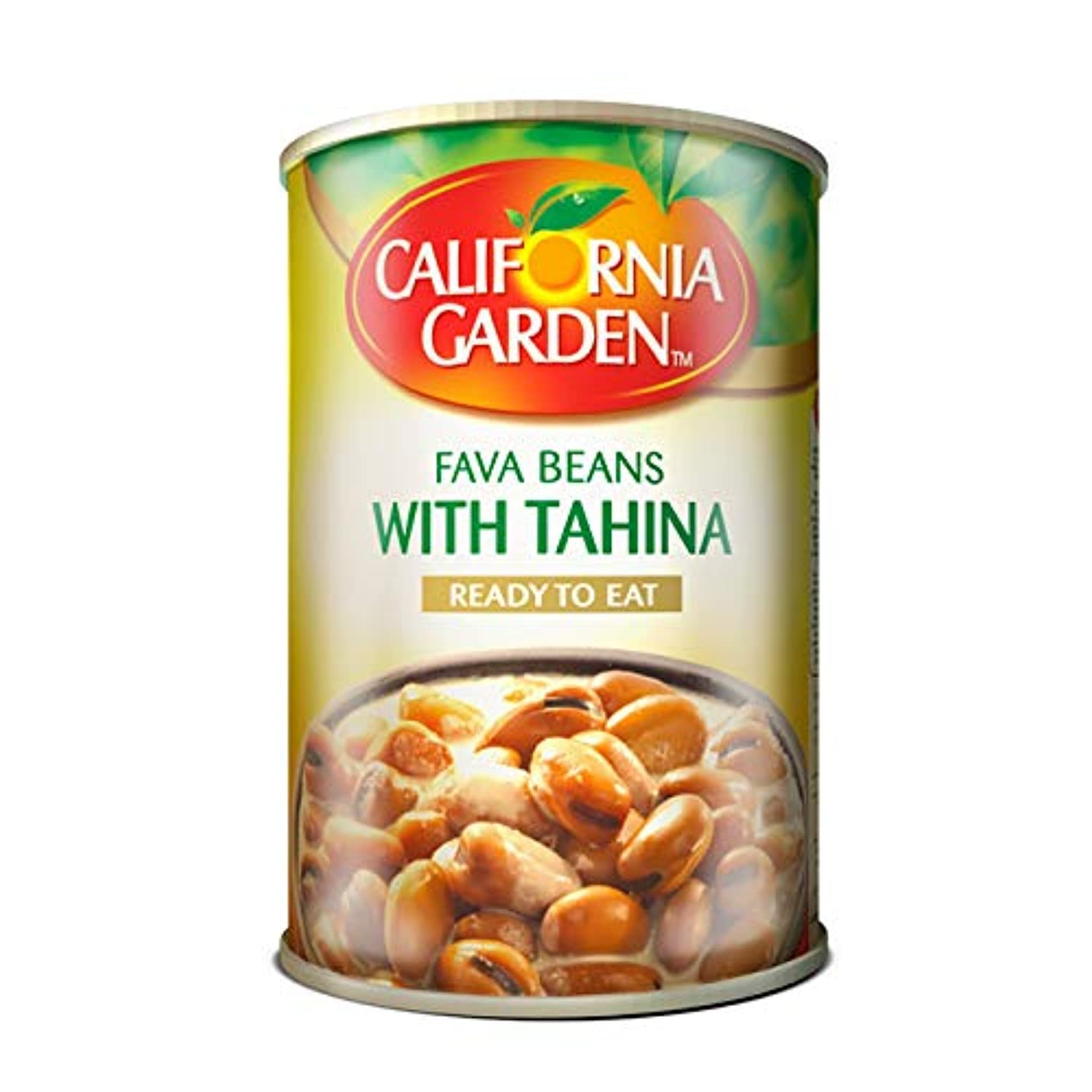 CALIFORNIA GARDEN FAVA BEANS WITH TAHINA 450G