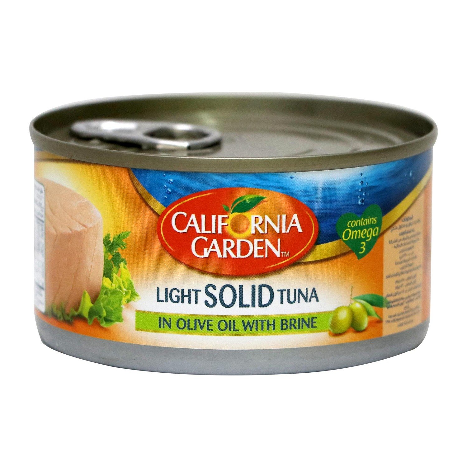 CALIFORNIA GARDEN LIGHT TUNA IN OLIVE OIL 185G
