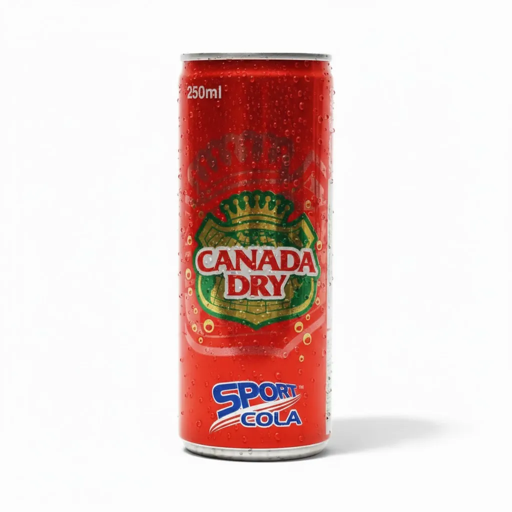 CANADA DRY SPORT COLA 250ML 1 CANADA DRY SPORT COLA 250ML