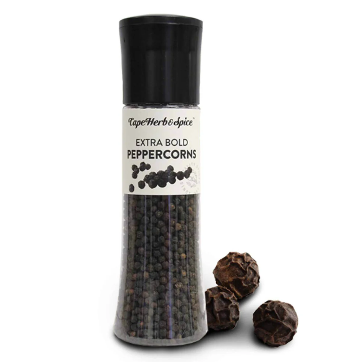 CAPE HERB & SPICES BLACK PEPPER 185G 1 CAPE HERB & SPICES BLACK PEPPER 185G