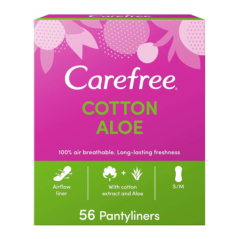 CAREFREE LINERS NORMAL ALOE SCENT 56S