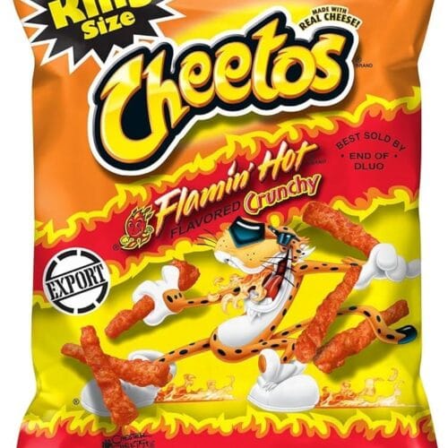 CHEETOS CRUNCHY FLAMIN HOT 99G