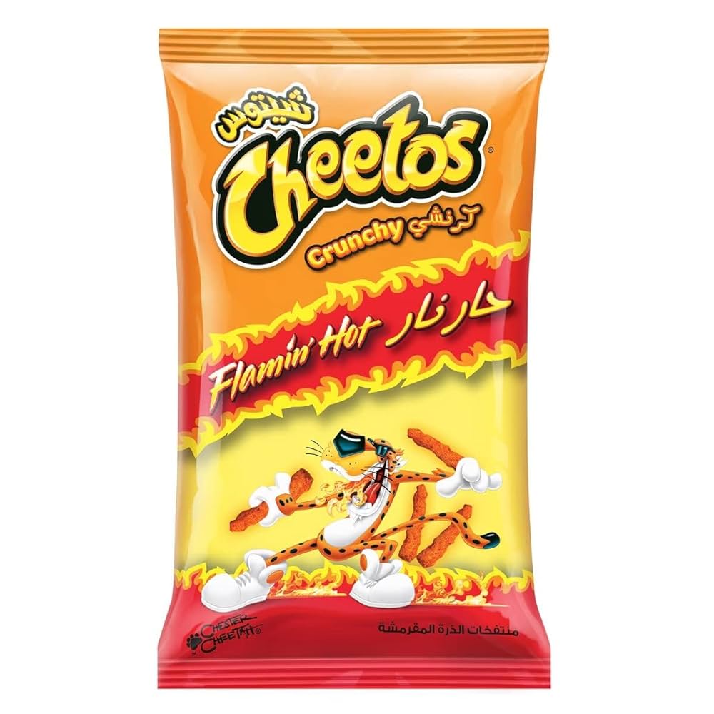 CHEETOS PUFFED CORN FLAMIN HOT 190G 1 CHEETOS PUFFED CORN FLAMIN HOT 190G