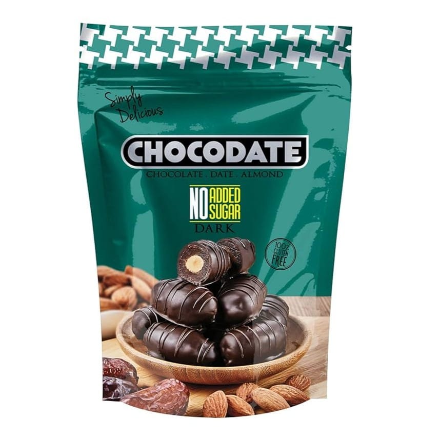 CHOCODATE DARK NO ADDED SUGAR 220G