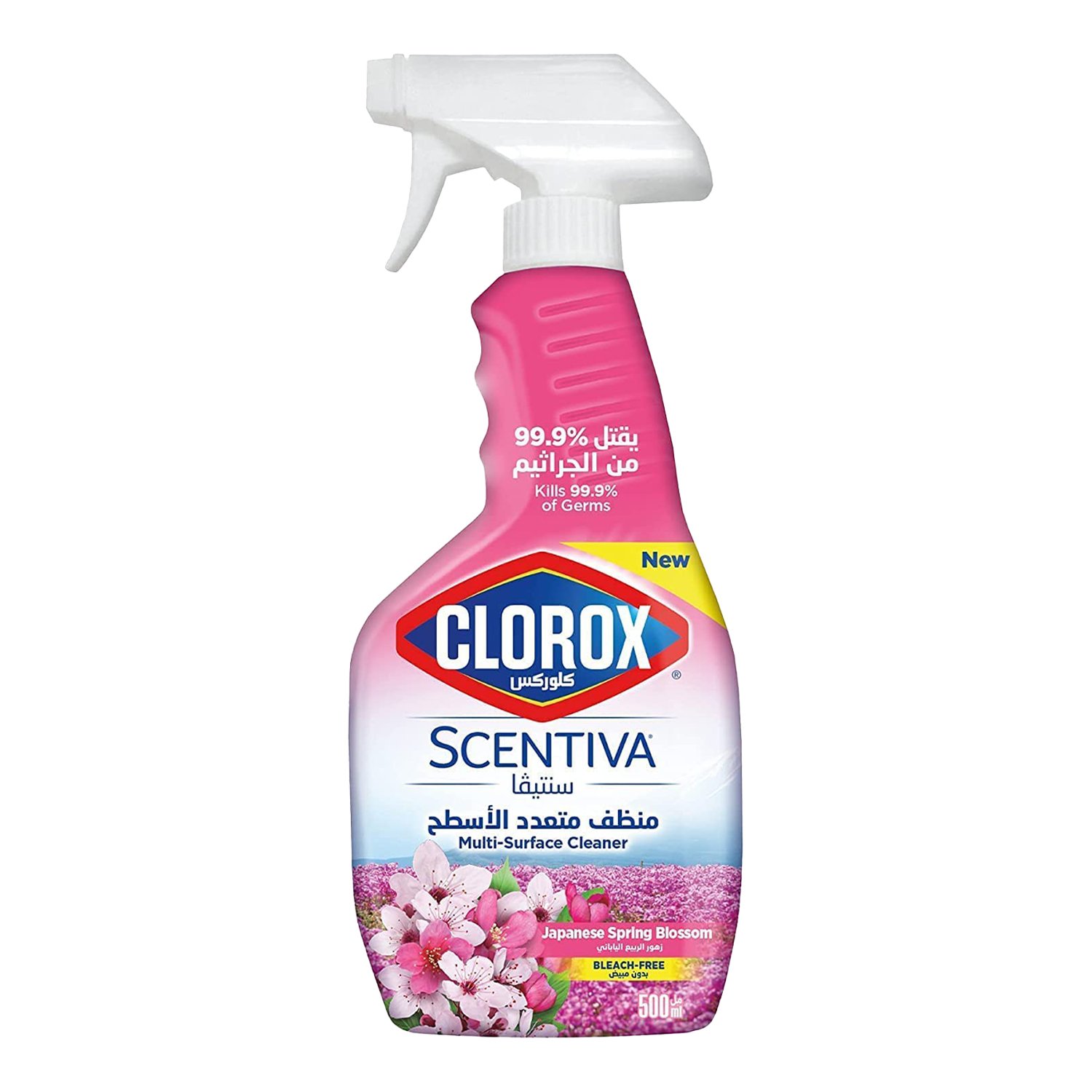 CLOROX MULTISURFACE CLEANER SPRAY SPRING BLOSSOM 500ML