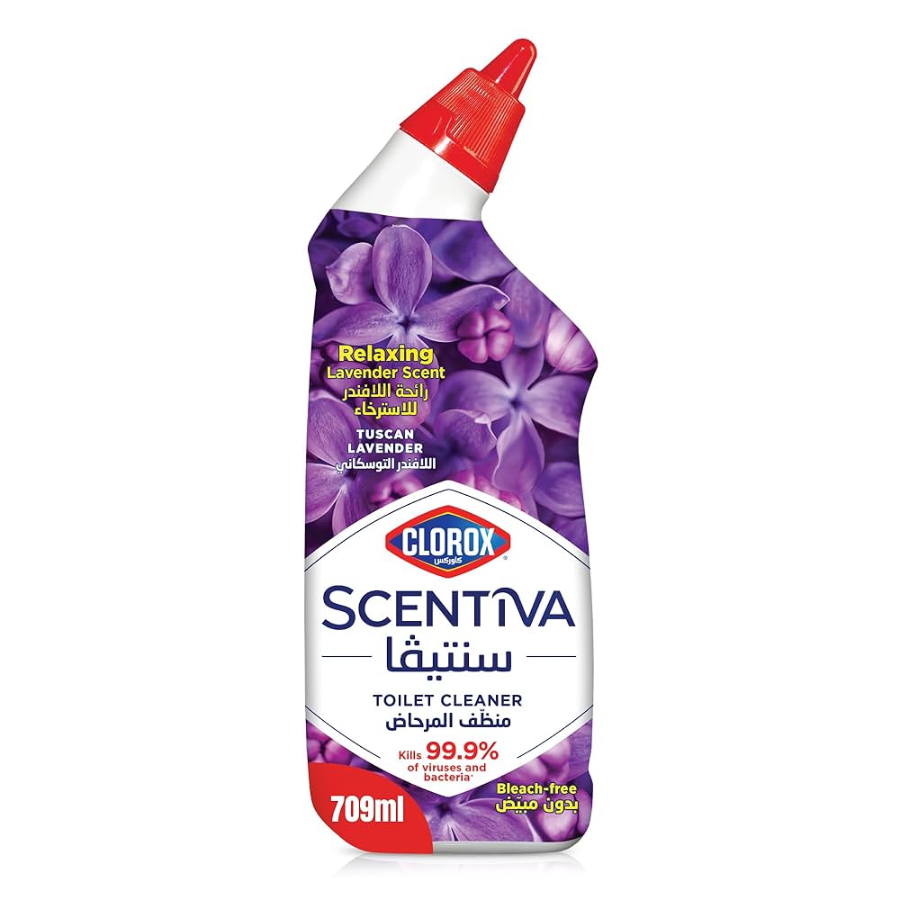 CLOROX SCENTIVA TOILET CLEANER LAVENDER 709ML
