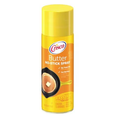 CRISCO NO STICK COOKING SPRAY BUTTER 170G