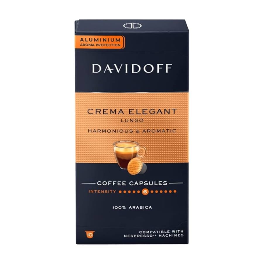 DAVIDOFF COFFEE CAPSULE CREMA ELEGANT 10S