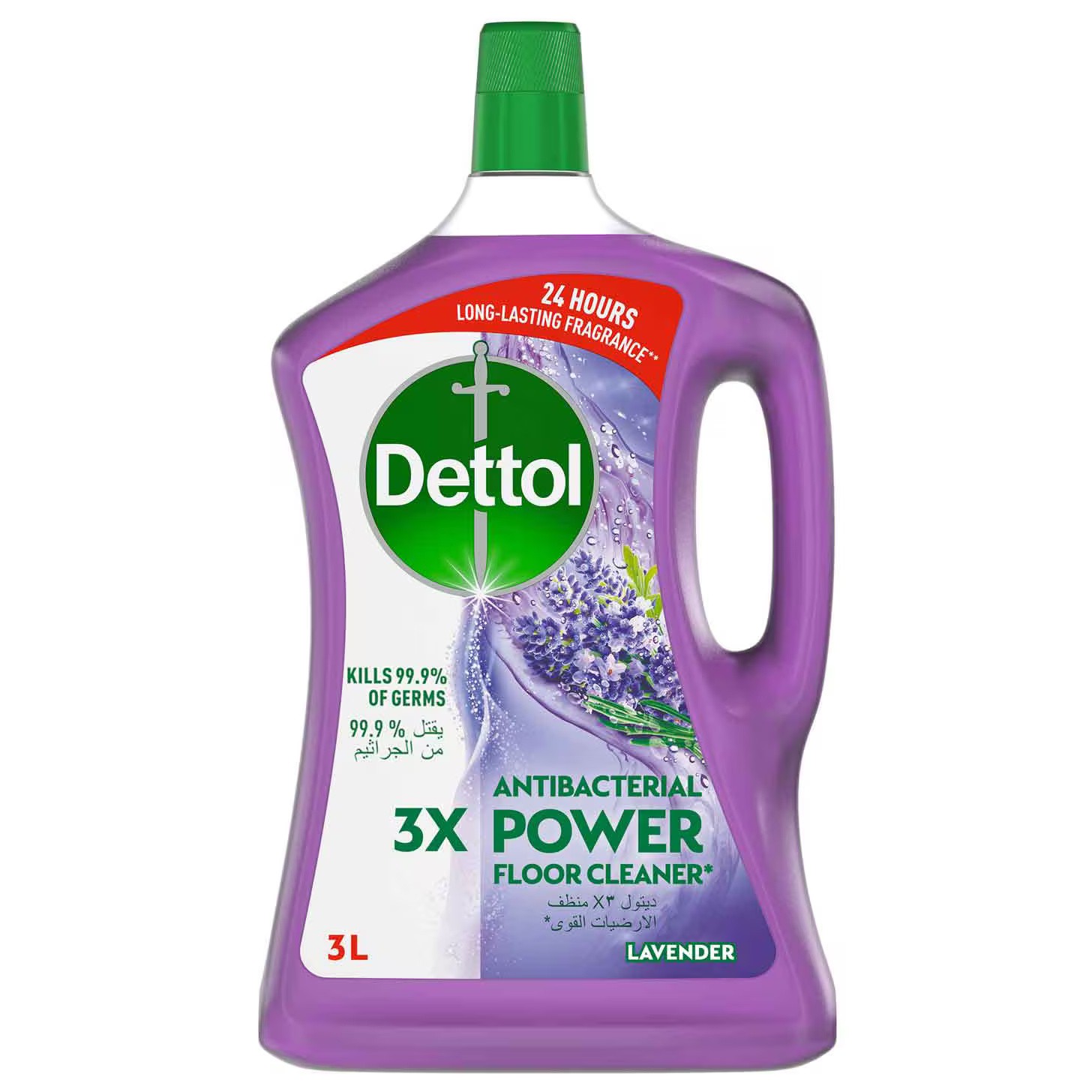 DETTOL FLOOR CLEANER LAVENDER 3L