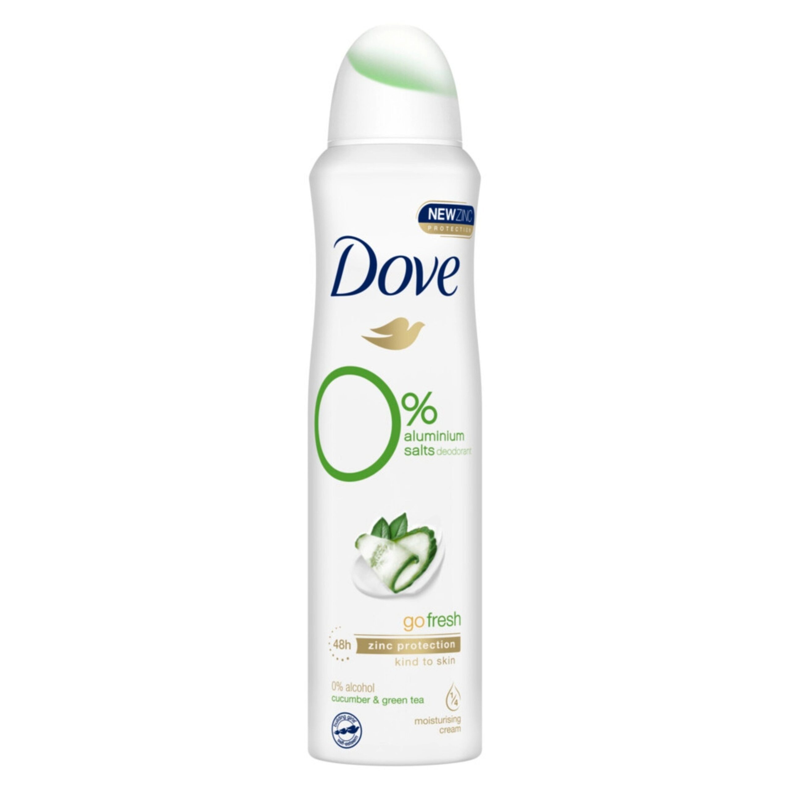 DOVE BODYSPRAY 0% CUCUMBER&GREEN TEA 150ML