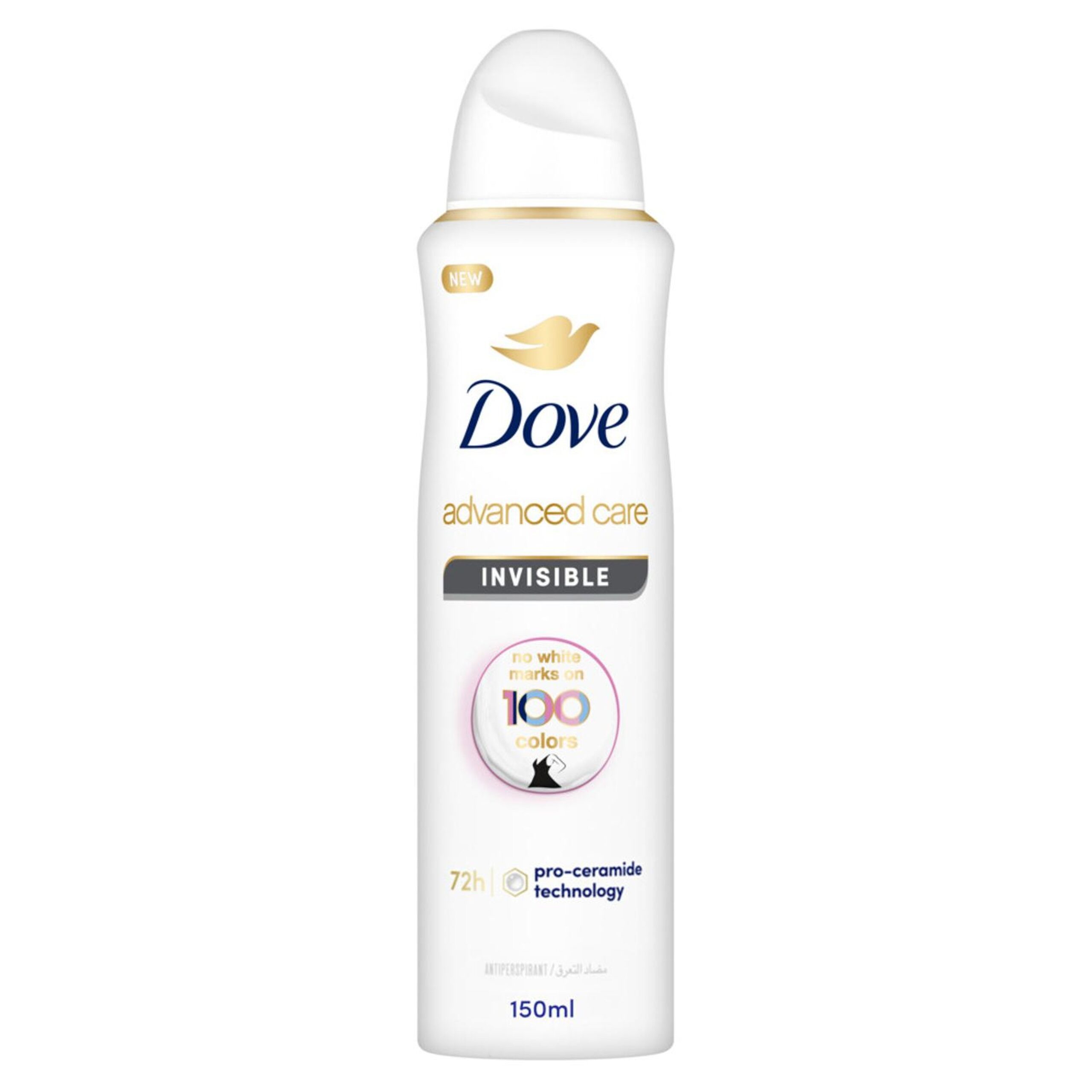 DOVE BODYSPRAY INVISIBLE 150ML