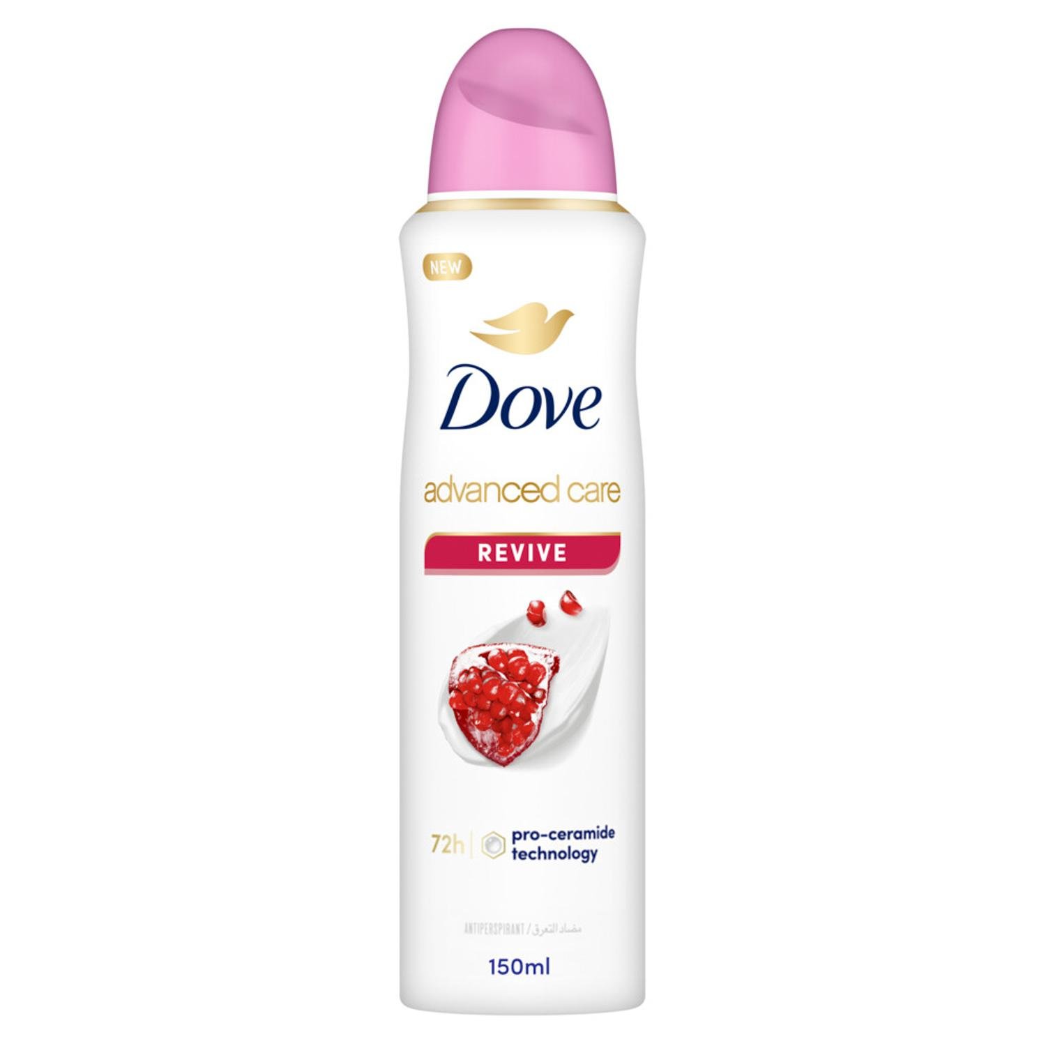 DOVE BODYSPRAY REVIVE POMEGRANATE 150ML
