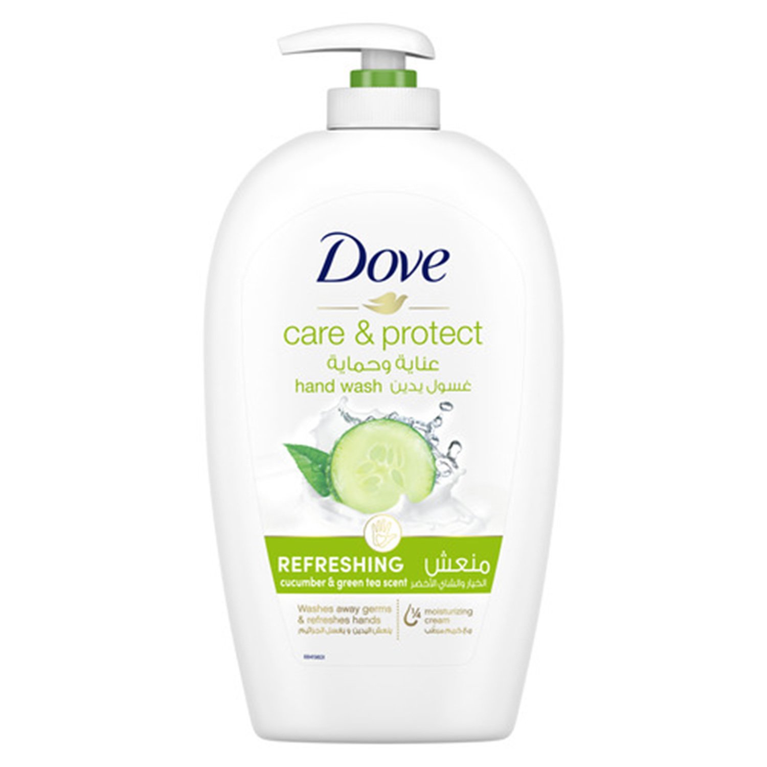 DOVE HANDWASH CARE&PROT. CUCUMBER 500ML