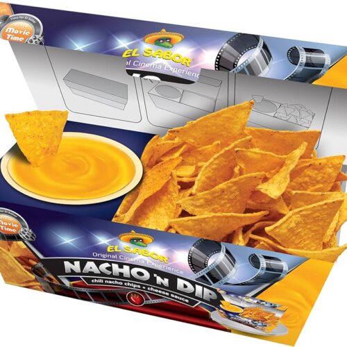 EL SABOR NACHO N DIP CHEESE 175G