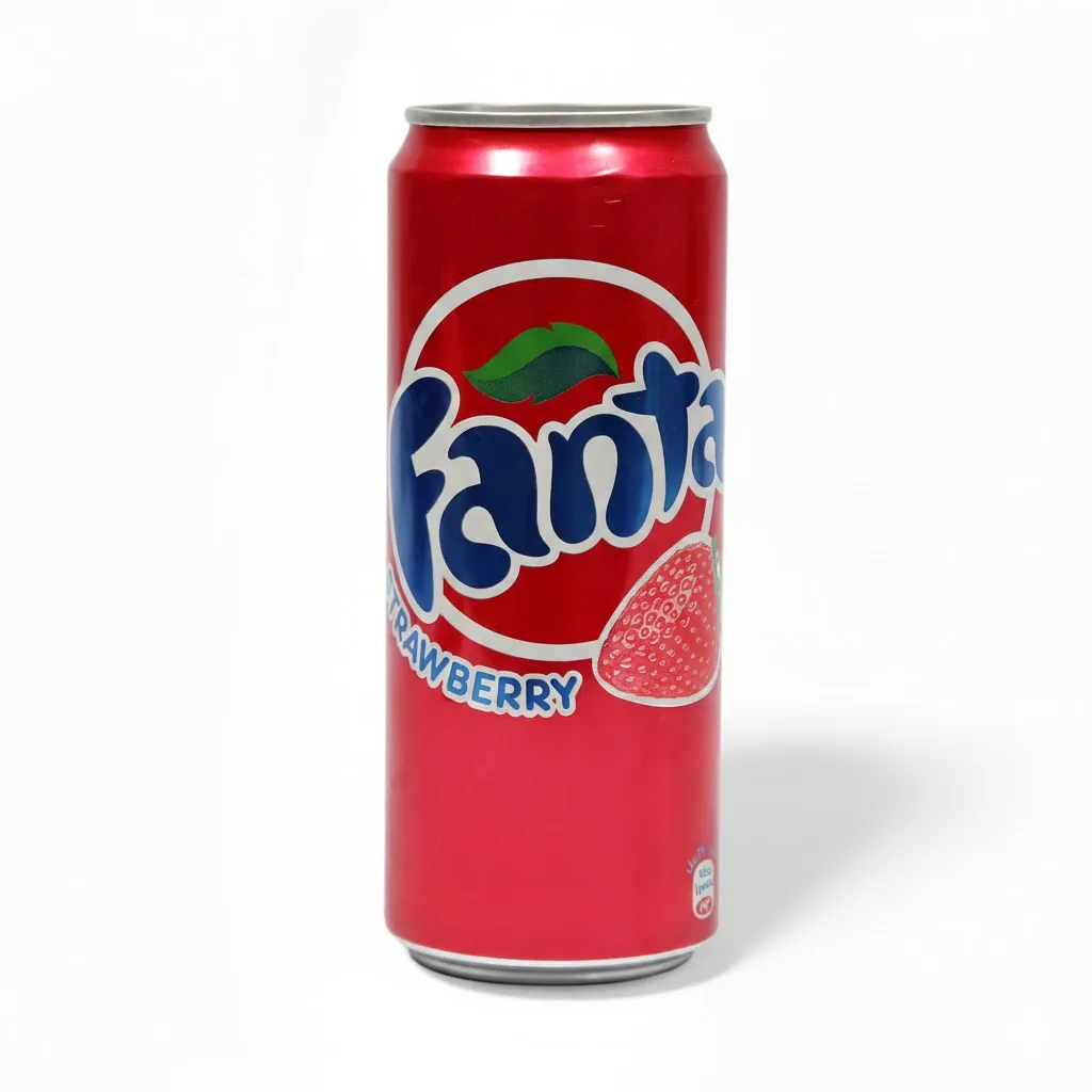 FANTA STRAWBERRY 330ML 1 FANTA STRAWBERRY 330ML