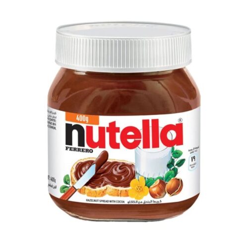 FERRERO NUTELLA HAZELNUT & COCOA SPREAD 400G