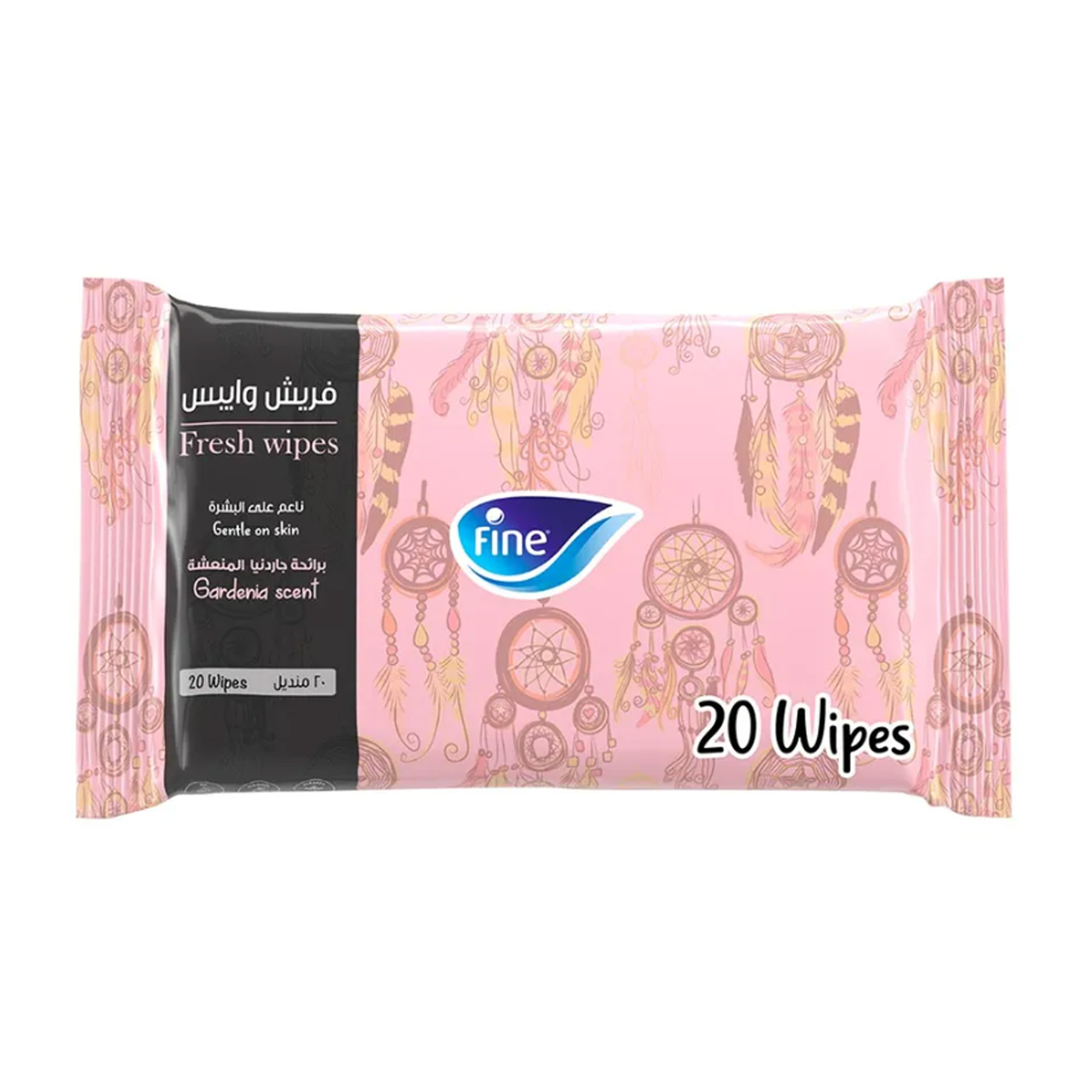 FINE FACE WET WIPES GARDENIA 20S