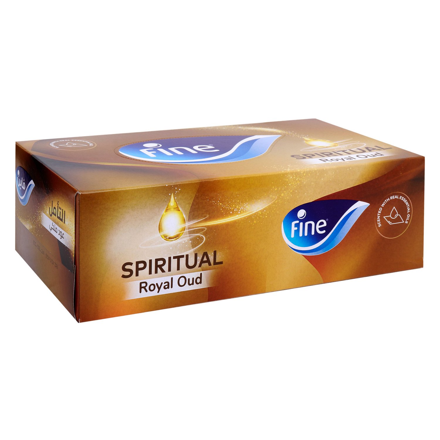 FINE FACIAL TISSUE SPIRITUAL ROYAL OUD 120S