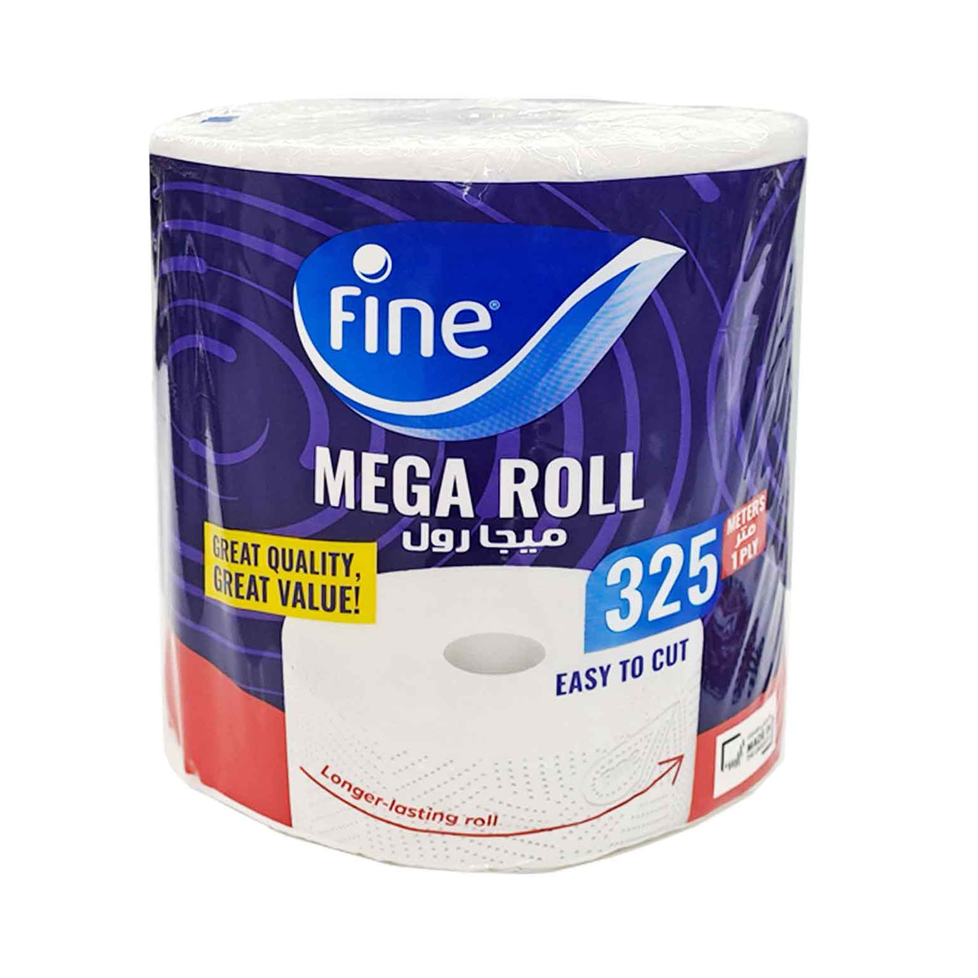 FINE MEGA ROLL 1PLY 325MTRS