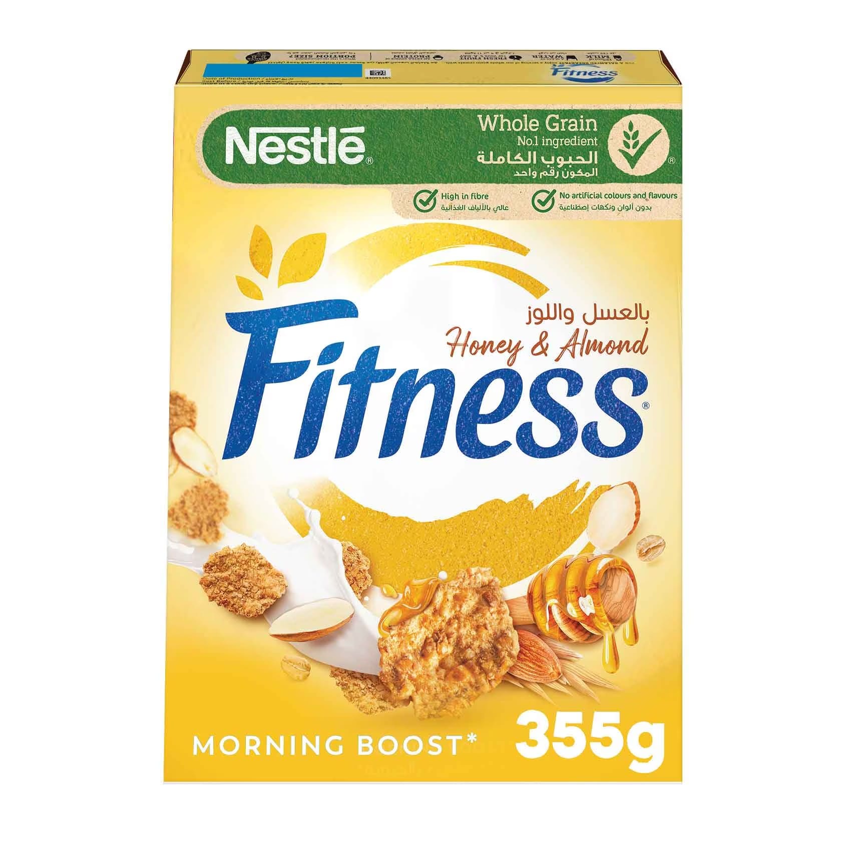 FITNESS CEREAL HONEY & ALMOND 355G