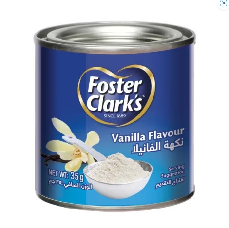 FOSTER CLARKS VANILLA FLAVOUR 35G