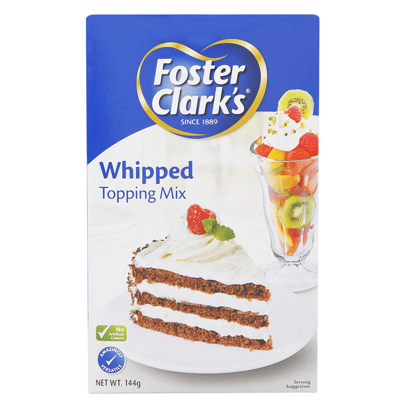 FOSTER CLARKS WHIPPING CREAM MIX 144G