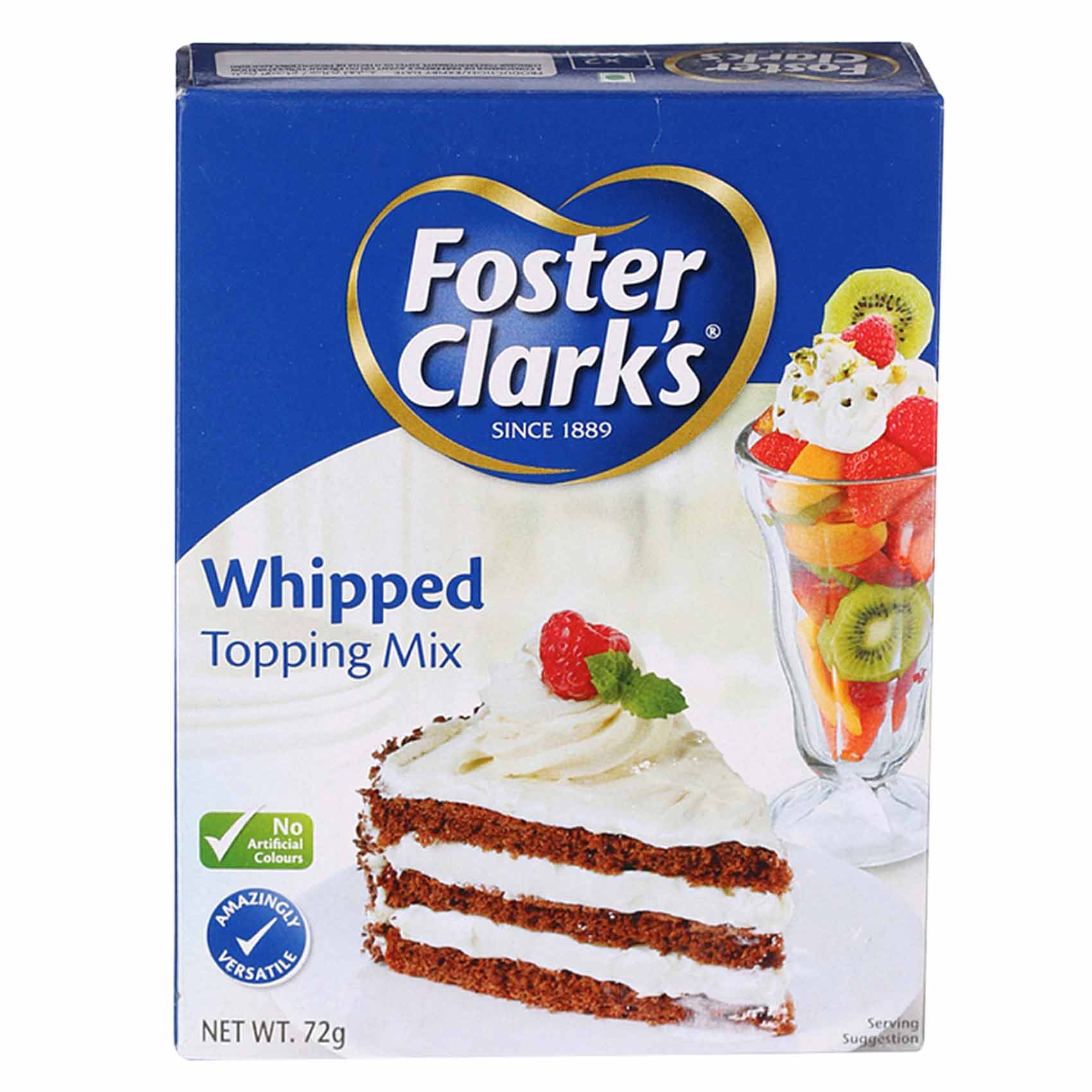 FOSTER CLARKS WHIPPING CREAM MIX 72G