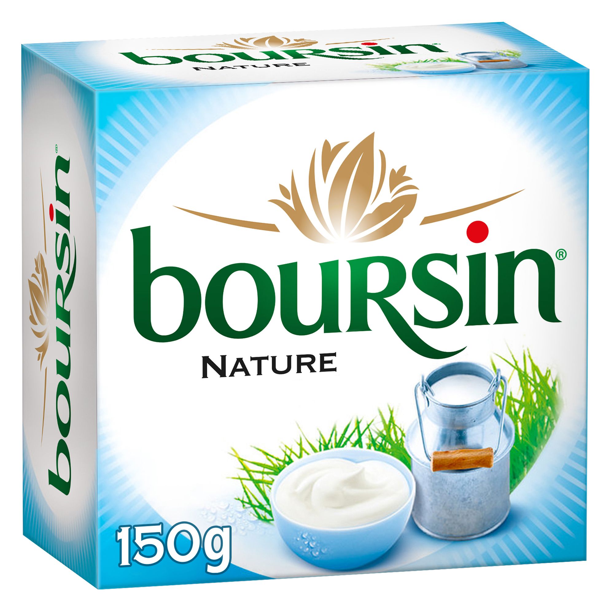 BOURSIN NATURAL CHEESE 150G