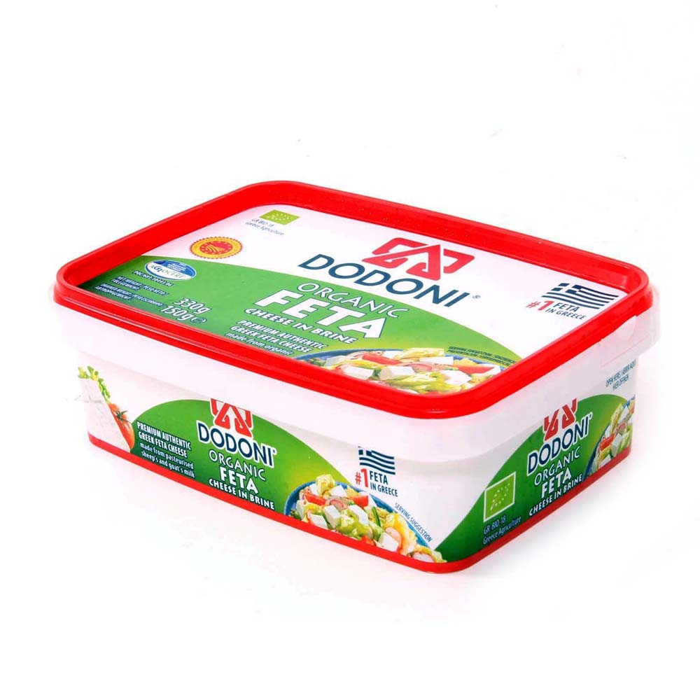 DODONI ORGANIC FETA IN BRINE 150G