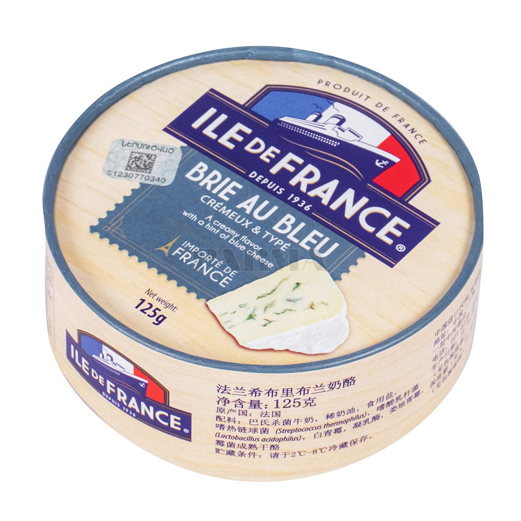ILE DE FRANCE BRIE AU BLEU 125G