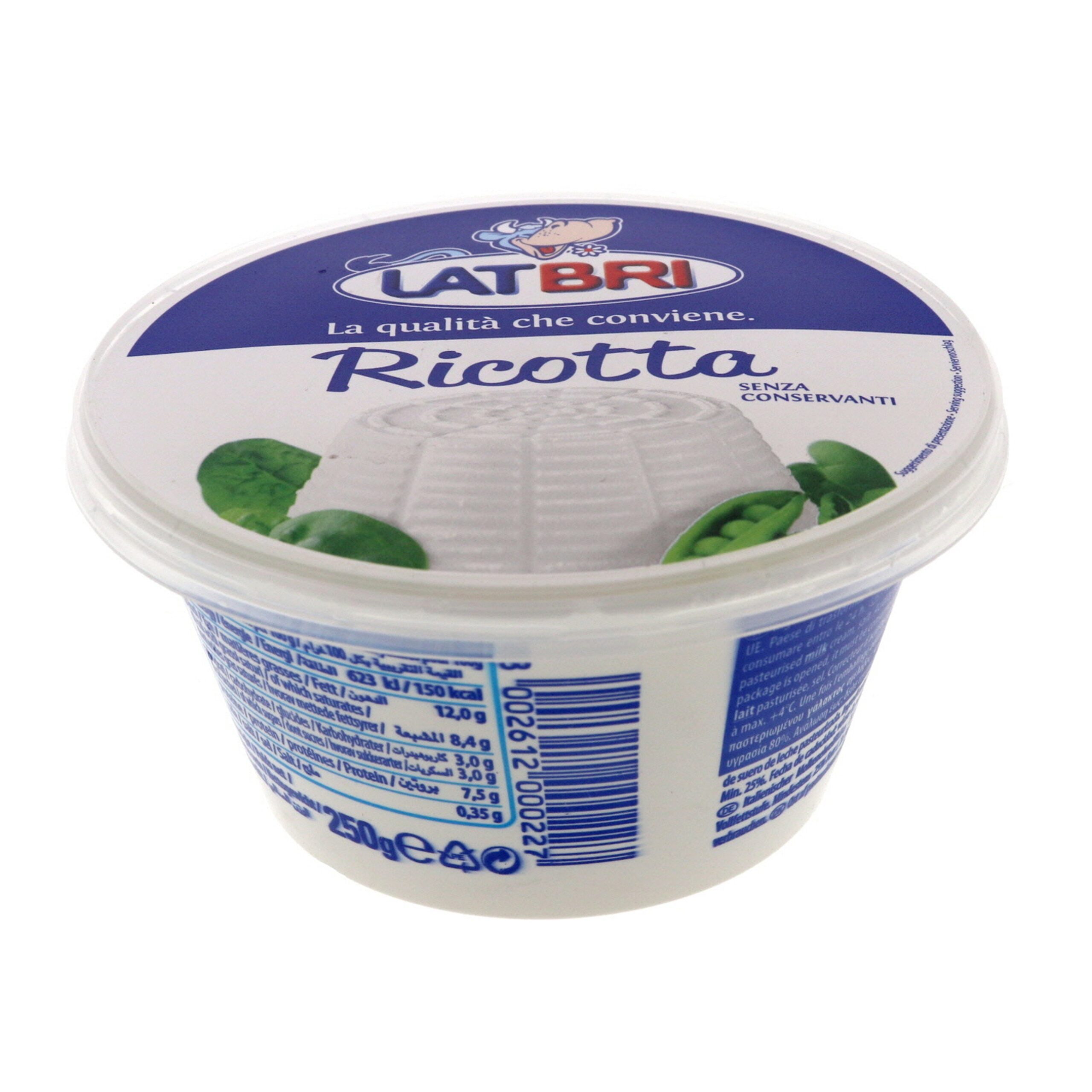 LATBRI RICOTTA TUB 250G