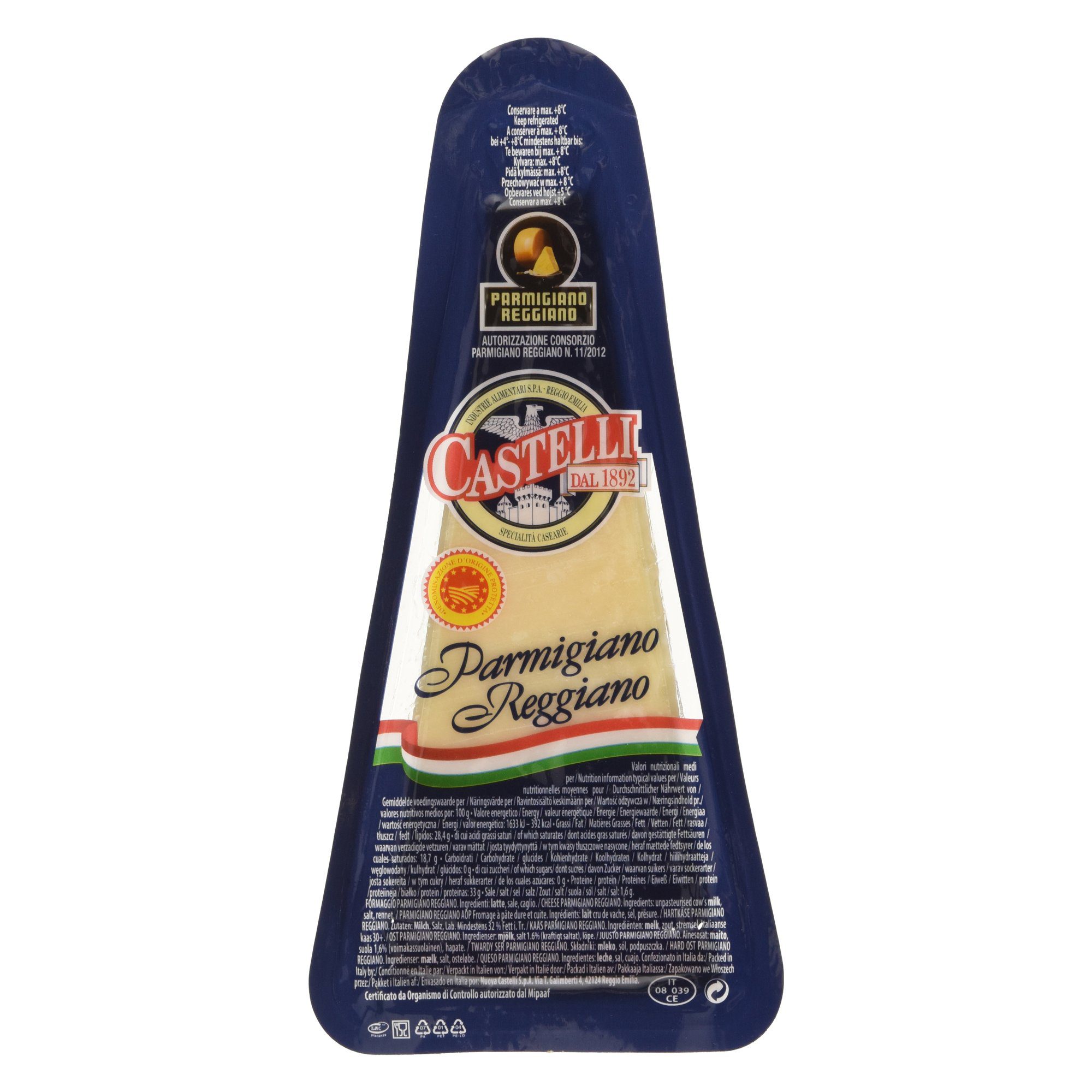 PARMIGIANO REGGIANO PDO CHEESE 125G